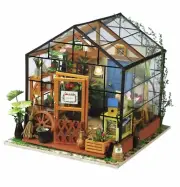Robotime DIY Cathy’s Flower Miniature House DG104 Ages 15 Plus Fun Building