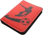 Sosoport Football Card Album Portable Card Binder with Slots for Efficient Storage and Protection Travel Friendly Stylish Design and Enthusiasts