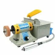 220V TM-2 Mini Table Saw Gem Jewelry Rock Bench Lathe Polishing Cutting Machine
