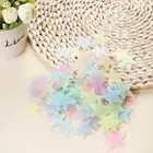 100Pcs/Set Glow In The Dark Luminous Wall Stickers Kids Baby Room Decoration