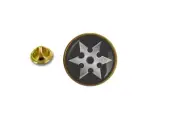 pins pin's badge metal lapel hat button ninja star