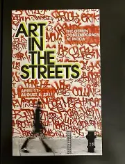 Art In The Streets show program Kaws Futura 2000 Barry McGee Retna banksy