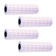 40 Rolls Pricemarker Labels Ink Clothing Labels Tag Hole Reinforcement Stickers