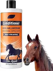 Fellflying Mane Shampoo - Tail and Mane Shampoo Conditioner 500ml - Shower Bath Solution, Horse Grooming Supplies, Add Shine, Detangle, Repel Dirt & Dust, Reduces Breakage
