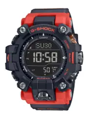 Casio G-Shock Mudman Black and Orange Digital Watch GW-9500-1A4
