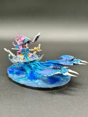 Warhammer Chaos Daemons/Disciples of Tzeentch Herald on Burning Chariot Painted