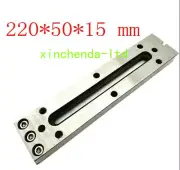 CNC Wire Cut EDM Fixture Board Stainless Jig Tool For Clamping Level 220x50x15mm