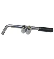 Excalibur LW405 Power Lug Wrench with Combo Sockets - 13/16" - 7/8" - 17-19 mm
