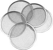 POPETPOP 5Pcs Sprouting Lids for Wide Mouth Mason Jars Multi Function Mesh Covers for Easy Germination Dishwasher Safe and Resistant Sprouting Kit
