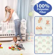 Baby Dining Chair Mat Anti Slip Splash High Chair Mat Reusable Waterproof leSzm
