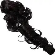 BELLIFFY Stunning Synthetic Ponytail Extension Wig Wavy Curly Hair Piece Claw Clip for Women