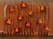 LED Pumpkin Jack o Lantern Lights Battery Operated Halloween Autumn Fall Holiday