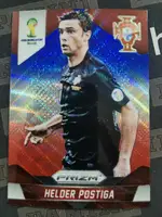 2014 PANINI PRIZM 足球 世界杯 波斯蒂加 HELDER POSTIGA 三色折