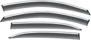 FUWKAIZS Compatible for Nissan Serena 2017-2022 Window Visors Rain Guard Windows Rain Cover Deflector Awning Shield Vent Guard Shade Cover Trim