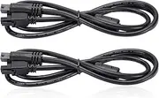 2Pcs Extension Cable for Bambu Lab A1, Lab A1 Mini AMS Lite, 1M 4PIN Extension Cord for AMS Lite 3D Priner, 22AWG