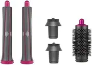 Long Hair Curling Barrels 1.2 Inch/30MM & Cylinder Comb for Dyson Supersonic Airwrap Styler HS01 HS05, with 2 Pcs Magic Adapter