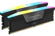 32GB Corsair Vengeance RGB DDR5-5600 (2x16GB) CL36 Dual RAM Kit Black