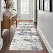 Washable Runner Rug for Hallway Long Runners for Entryway Runner Indoor, Kitchen Carpet Rugs Floor Carpet Runner Mat for Hall Entrance Bedroom, Floor Area Rugs 100-600cm(60x500cm)