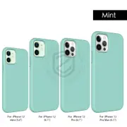 iPhone 12 Pro Max mini Case ZUSLAB Thin Soft Silicone Shockproof Cover For Apple Mint For iPhone 12 mini Case Only