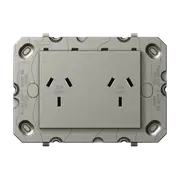 HPM ARTEOR Double Powerpoint With Autoswitch - No Coverplate