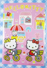 在飛比找樂天市場購物網優惠-【震撼精品百貨】Hello Kitty 凱蒂貓 KITTY貼