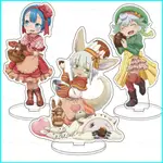 YB3 MADE IN ABYSS 人偶模型玩具亞克力支架娃娃動漫板 REG NANACHI RIKO 兒童家居裝飾系列