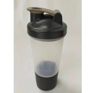 marutatsu 500 毫升蛋白質搖搖杯帶粉末儲存容器攪拌杯健身房