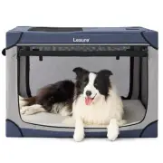 Lesure Soft Collapsible Dog Crate - 36 Inch Portable Travel Crate for Large D...