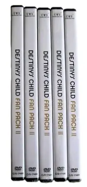 DHE Overstock - Destiny's Child Fan Pack 11 (5 DVD LOT, 2005, Reg. Free) Beyonce