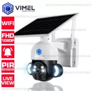 Home WIFI Security Camera Solar Outdoor LIVE Recording PIR Sensor Mobile Phone