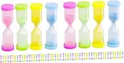 GANAZONO 2sets Mini Hourglass Student Timer Desktop Decoration Small Ornaments Kindergarten 30pcs (Macaron Color Mini Hourglass) Products Visual Timer Plastic 30pcs*2