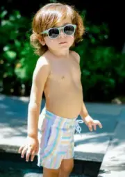 MWT Kenny Flowers BABY BOY North Shore- swim Trunks, 3-6 Months