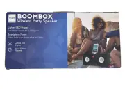 Wireless Speaker Boombox Vivitar Wireless, smartphone mount , up 3 hrs playtime