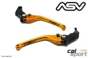 ASV Kawasaki Ninja 250R 2008-2012 F3 Regular Gold Brake and Clutch Levers