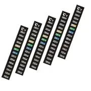 Fish Tank Thermometer Strip 50℉ to 97℉, 10℃ to 36℃ Aquarium Thermometer Easy to