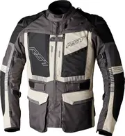 RST Pro Ranger, textile jacket waterproof , color: Dark Grey/Beige/Black , size: S