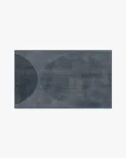 90' x 150' | Machine Washable Runner Rug | Kid & Pet Friendly | Indoor Rug | Eclipse Navy Rug | Ruggable