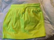 Adidas Originals Women's Yellow JEREMY SCOTT Fashion SKIRT H53365 Sz M