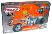 Erector Design 3 #6700 Motorcycle Assembly Instructions Models 287 Parts MISB