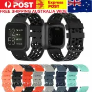 Fitbit Versa 2 Lite Sports Replacement Silicon Band Metal Buckle Wristband Bands