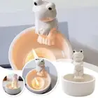 Ceramic Animal Candle Holder Frog Candlestick Holders for Living Room