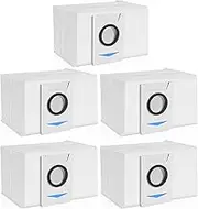 Zosylala Replacement Vacuum Cleaner Dust Bags for ECOVACS DEEBOT X1 Series - Compatible with X1, X1 Turbo, X1 Plus, X1 Omni, T10 Models - Enhanced Filtration & Easy Installation （5 Pack）