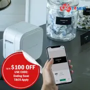 Brother PT-P910BT P-Touch Cube Pro Portable Bluetooth Label Printer up to 36mm