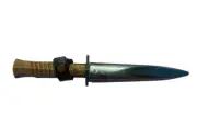 WWI WWII GERMAN FIGHTING KNIFE & SCABBARD