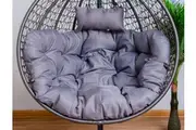 Gray Cushion for Single Seater Hanging Egg Chair