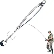 Freshwater Fishing Lures - Freshwater Long Fishing Lures Zinc Alloy Fishing Bait - Japanese Sinking Lure Vibration Fishing Accessories for Trout & Cockroach