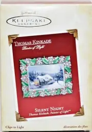 2005 Hallmark Keepsake Ornament Silent Night Thomas Kinkade NMIB