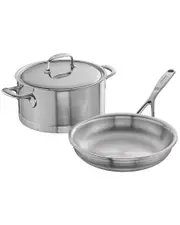 Demeyere Atlantis 3pc Stainless Steel Cookware Set