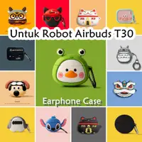 在飛比找蝦皮購物優惠-適用於 Robot Airbuds T30 保護套卡通 Ba