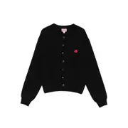 [Kenzo] Kenzo Boke Flower Buttoned Cardigan S BLACK
